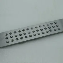 39 круглых отверстия Вольфрам карбида drawplates 0.26-2.8 мм стали drawplates