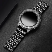 22mm stainless steel strap for samsung Gear S3 galaxy watch 46mm huawei watch gt band huami amazfit 1/2 Ticwatch 1 bracelet цена 22mm stainless steel strap for samsung Gear S3 galaxy watch 46mm huawei watch gt band huami amazfit 1/2 Ticwatch 1 bracelet цены онлайн