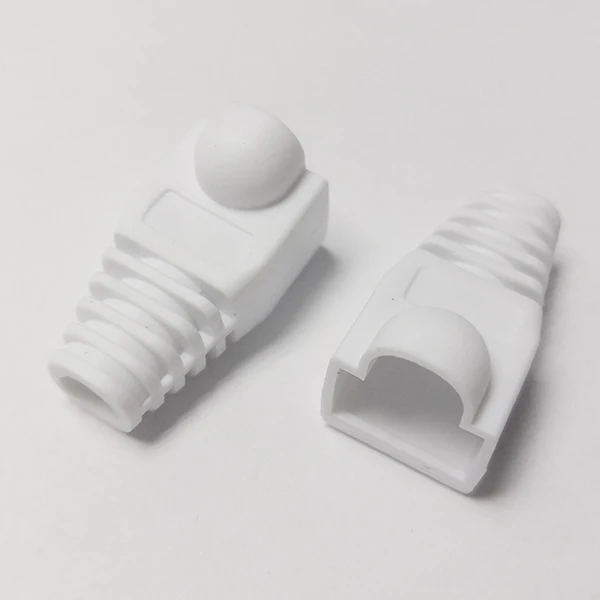Multicolour Ethernet Cable Connector Protective Sleeves - 50/100 Pack