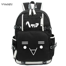 Moda Japón Anime Hetalia APH Mochila Mujeres de Los Hombres Cosplay Nylon Luminoso Portátil Mochila de Viaje Mochila