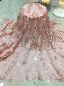 

6 color .nice lace fabric with sequins embroidered lace fabric SH-82204 bridal Lace Fabric embroidered tulle lace