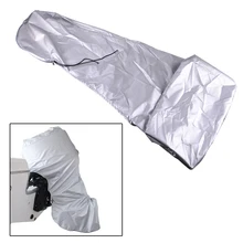 CITALL подвесной полный корпус двигателя крышка защитная сумка водостойкая ткань Оксфорд Серый для 40-50HP лодка корабль яхта мотор