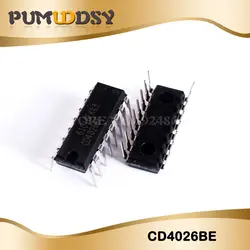 10 шт./лот CD4026BE CD4026 4026BE 4026 DIP16 IC