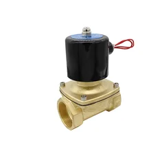 2W400-40 12V клапаны 24V Электрический соленоид 220V водяной клапан пневматический клапан для масла, воздуха, Газа
