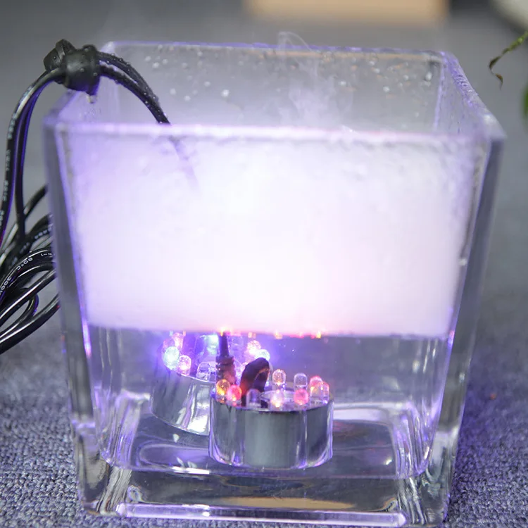 NuoNuoWell 12 LED увлажнитель воздуха ультразвуковой тумана Fogger Фонтан воды Пруд