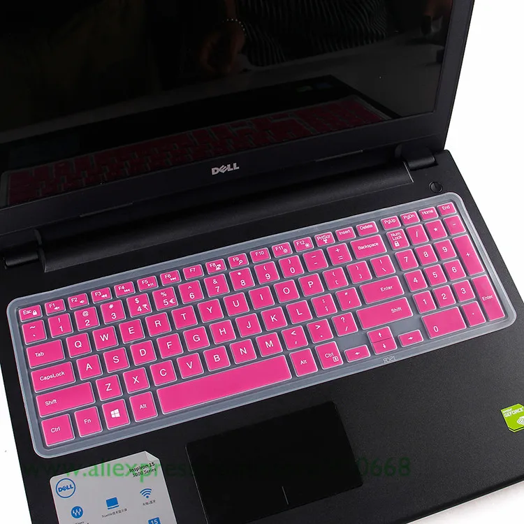 

15.6 inch laptop keyboard cover Protector for Dell inspiron 15 7559 7000 3543 3559 3558 5559 3000 5000 15CR series 15cr-4528b