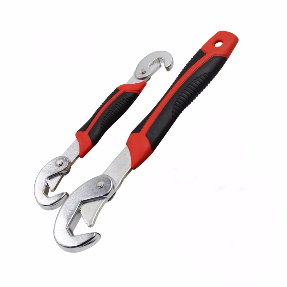 Multi function 2pcs Universal Adjustable Wrench Quick Snap Grip Wrench