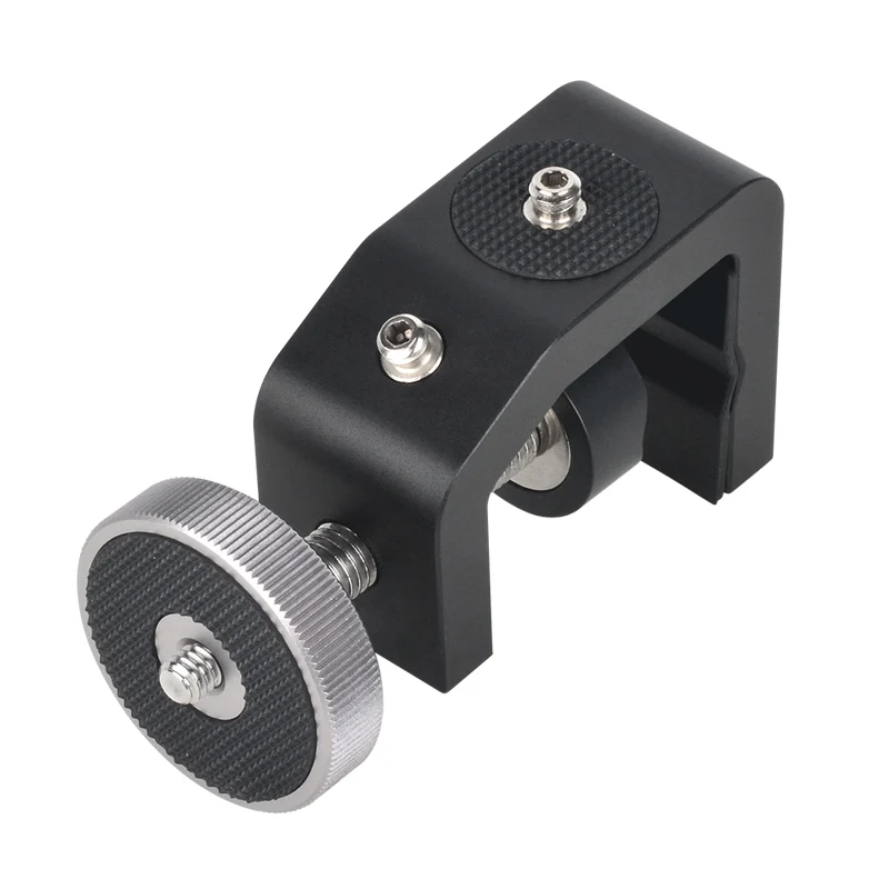Малый Heavy Duty C/U Тип зажим Кронштейн 1/4 &quotвинтами для фотостудии света