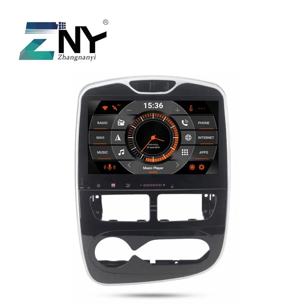 Sale 10.1" Android 9.0 Car Radio For Renault Clio 2012-2018 Multimedia FM RDS CarPlay WIFI GPS Navigation Audio Video Stereo System 3