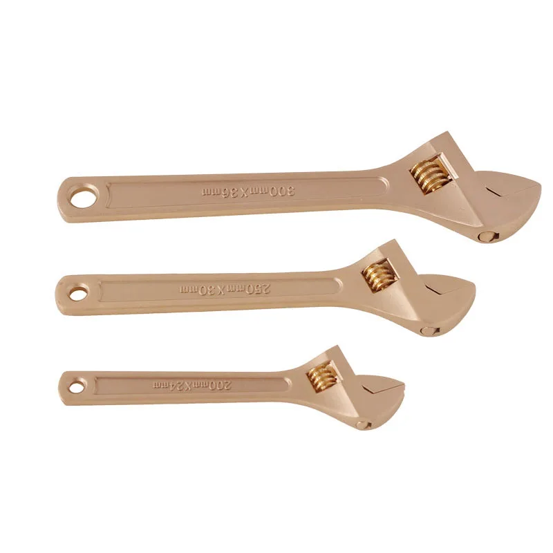 6 24 Inch Wholesale Adjustable Copper Screw Spanner Adjustable Non