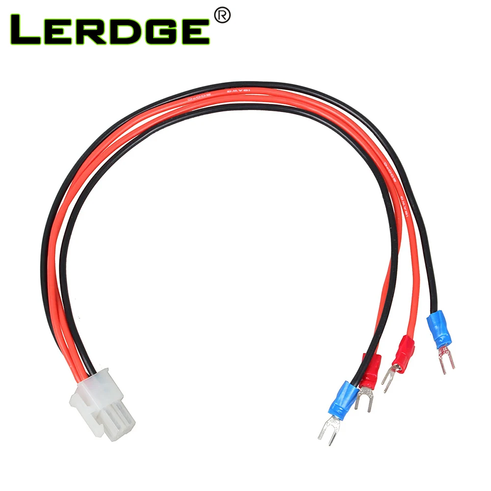 LERDGE Запчасти для 3D принтера кабель питания с подогревом кровать линия Горячая