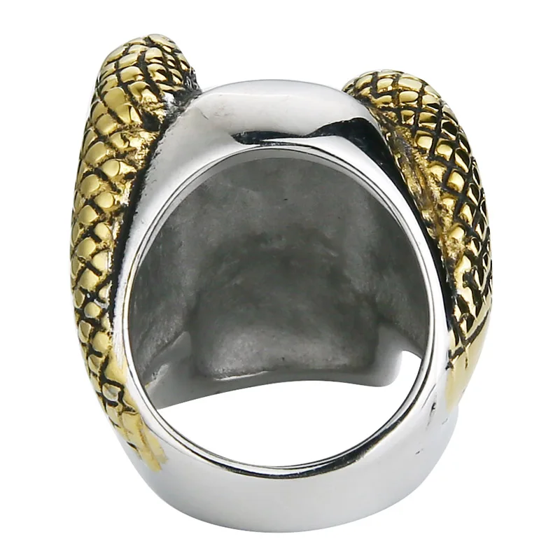 Мужское Винтажное кольцо в стиле панк из нержавеющей стали|band ring|skull ringring for |