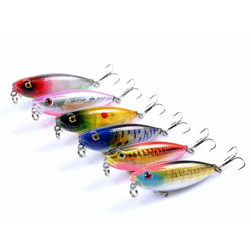 Рыболовная приманка плавающая Jerkbait Pencil 59 мм 7 8 г Walk Dog для ловли окуня карандашная