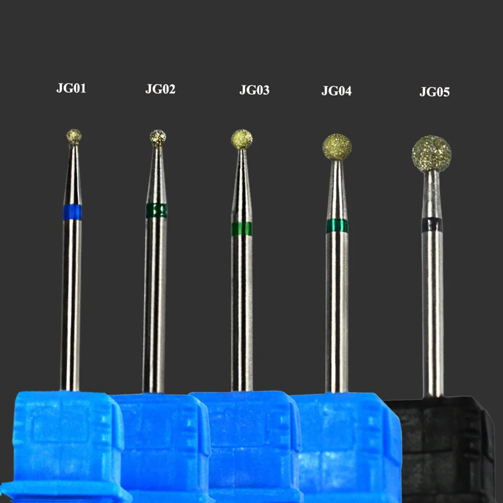 

1pc Nail Art Electric Machine Manicure Nail File Diamond Burr Milling Nail Machine Stone Bits Cuticle Clean Nail tools BEJG01-05