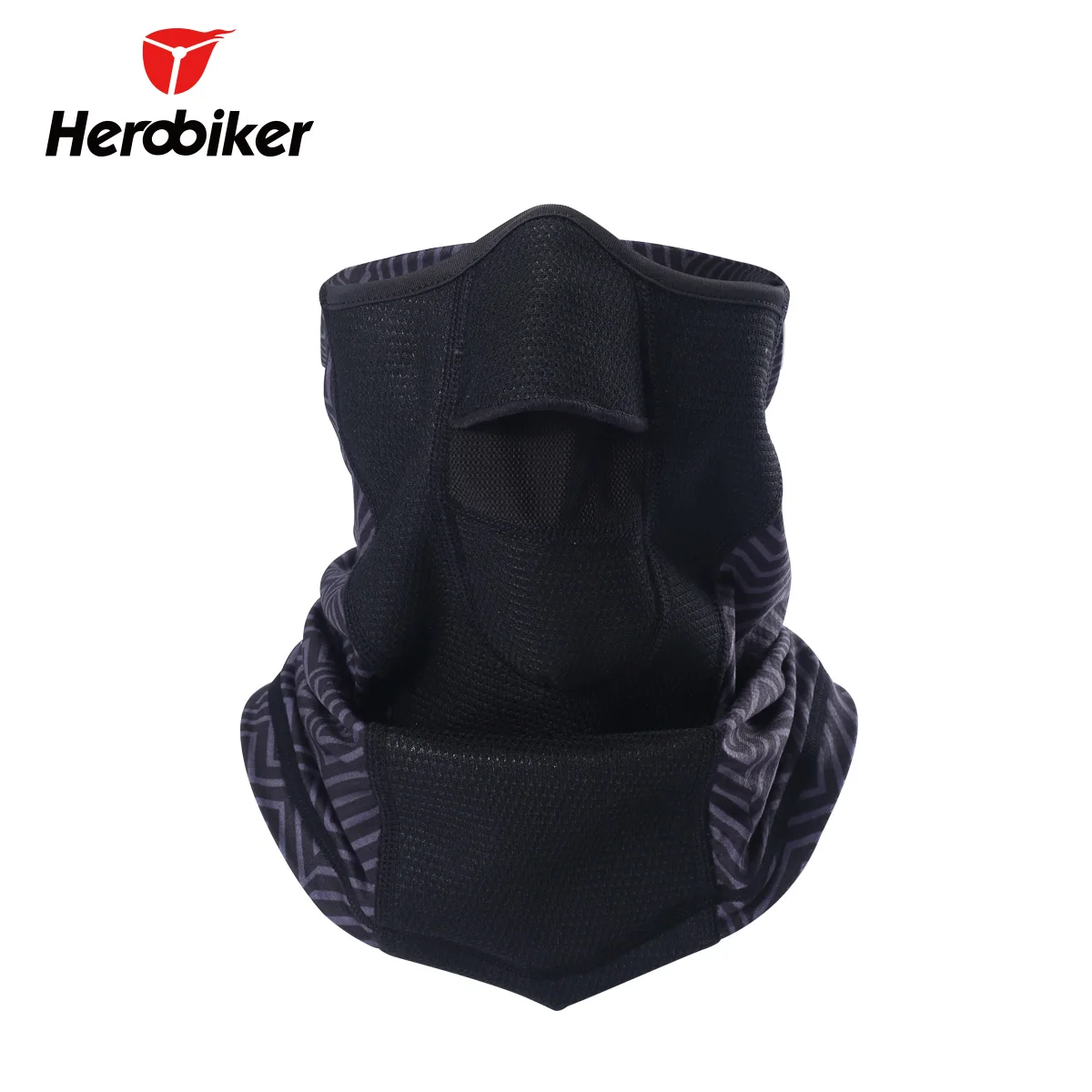 HEROBIKER Unisex Motorcycle Windproof Cool Camouflage Face Mask Black Motorcycle Helmet Mask Summer Bicicletas De Paseo