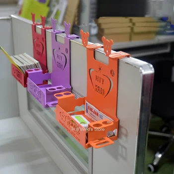 

Creative office hanging Storage Racks Personality simple office supplies Storage Holders Business Card Storage