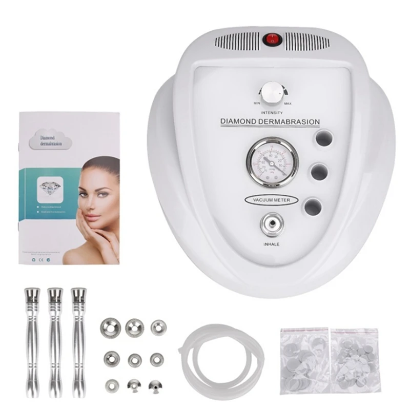 

NEW-Beauty Diamond Dermabrasion Pro Microdermabrasion Skin Health Care Machine Acne Pimple Vacuum Blackhead Removal Suction To