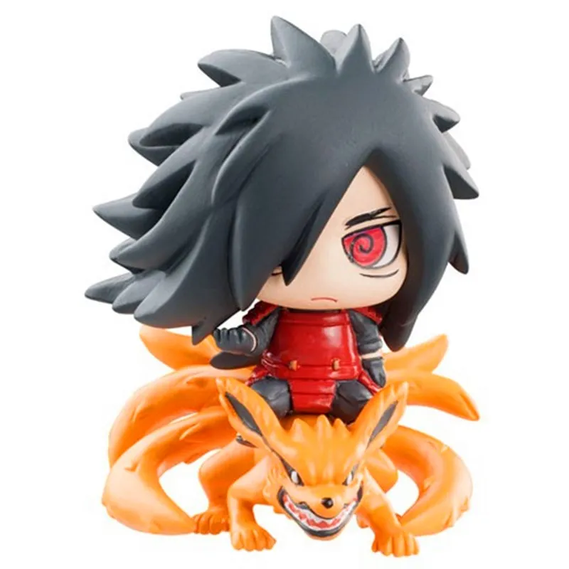 6 шт. Наруто Daiyoji Ninkai Taisen крупномасштабные войны Uchiha Obito Madara ПВХ Фигурки коллекции