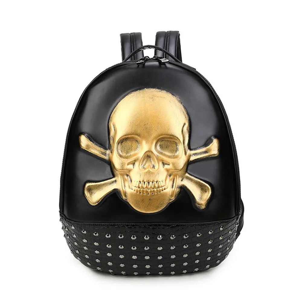 LaMaxZa модные сумки для Для мужчин 2018 хип хоп осветления Mochila Feminina SJB24 череп Masculina Kanken