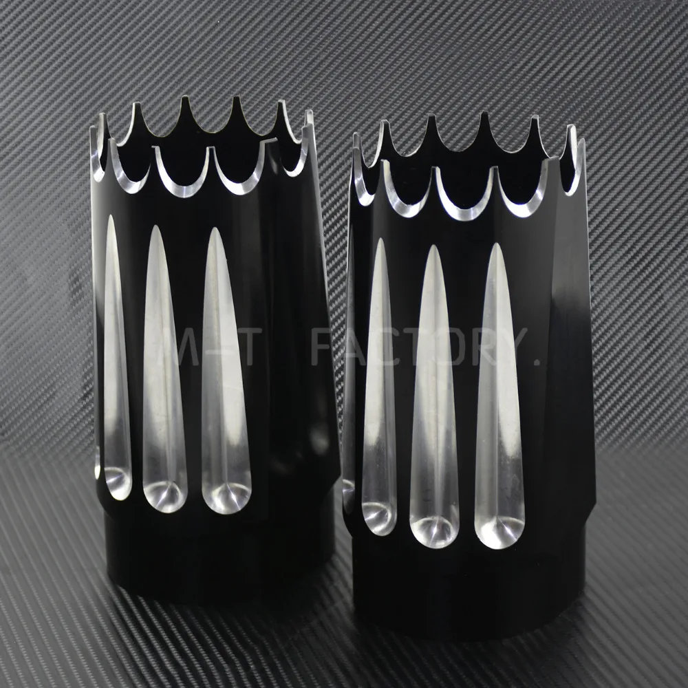 Алюминиевая крышка ползунка вилки мотоцикла CNC для Harley FLT FLHR FLHT FLHX FLSTF FLSTN 2008 2013 2014