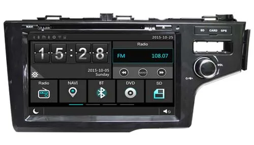 

Car dvd Player for HONDA FIT 2014 RHD/1080P/DVR/3G/WIFI/TPMS/GPS/RADIO/bluetooth/navigation/free map camera