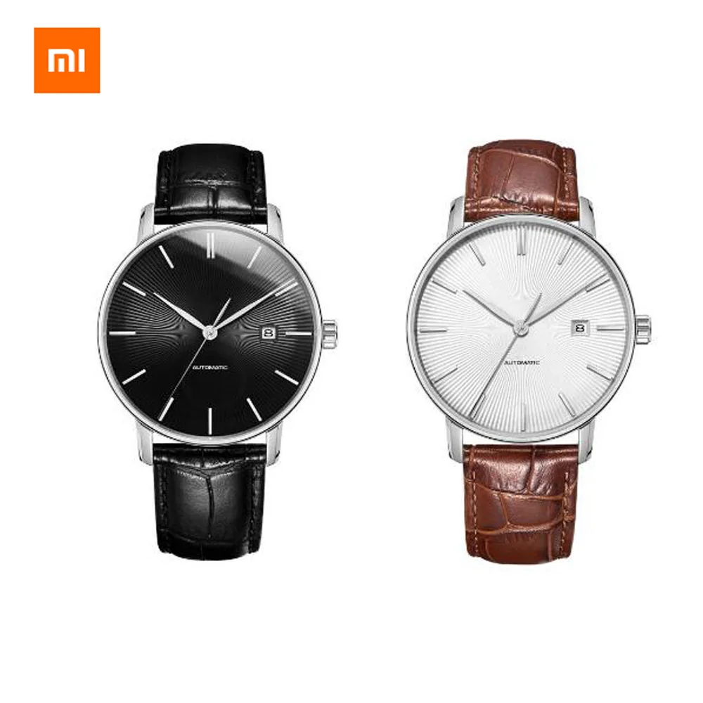 

Original Xiaomi Youpin TwentySeventeen Light Mechanical Watch With Sapphire Surface And Leather Strap 2colors