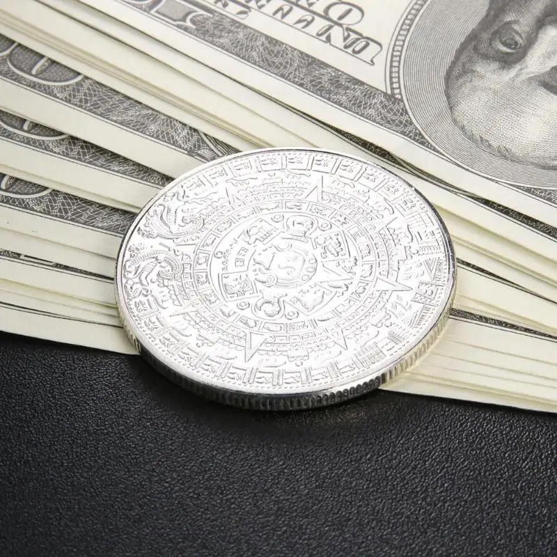 Fancy Mayan Commemorative Coin Non-currency Bitcoin Tourism Art Collection Souvenir Commemorative Coin Collection Drop Shipping Fancy Mayan Commemorative Coin Non-currency Bitcoin Tourism Art Collection Souvenir Commemorative Coin Collection Drop Shipping