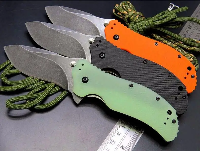 ZT ноль толерантности 0350 ZT0350 G10 Ручка Флиппер складной походный охотничий