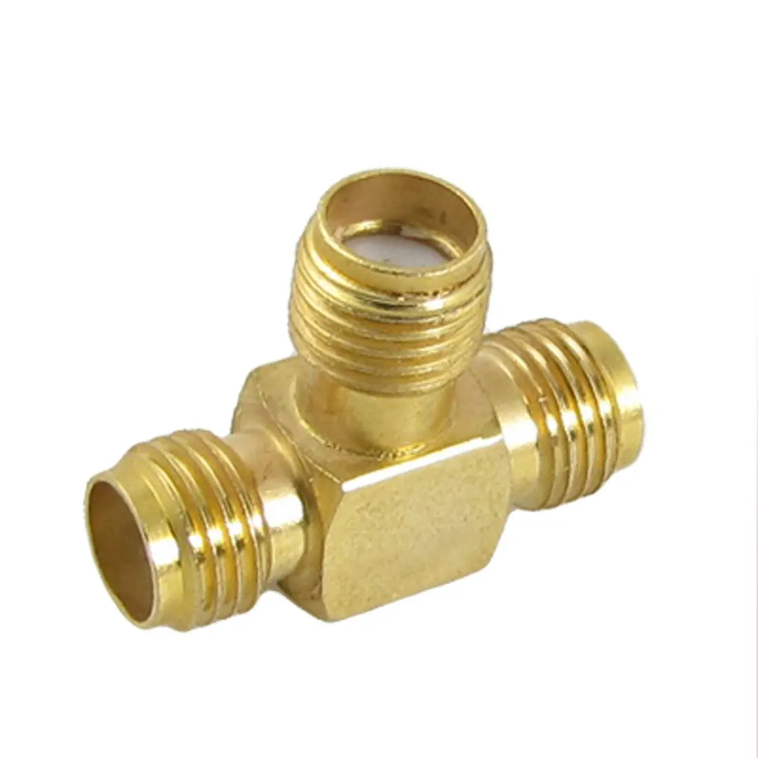 

THGS SMA Female to Two SMA Female Triple T RF Adapter 3 way Splitter
