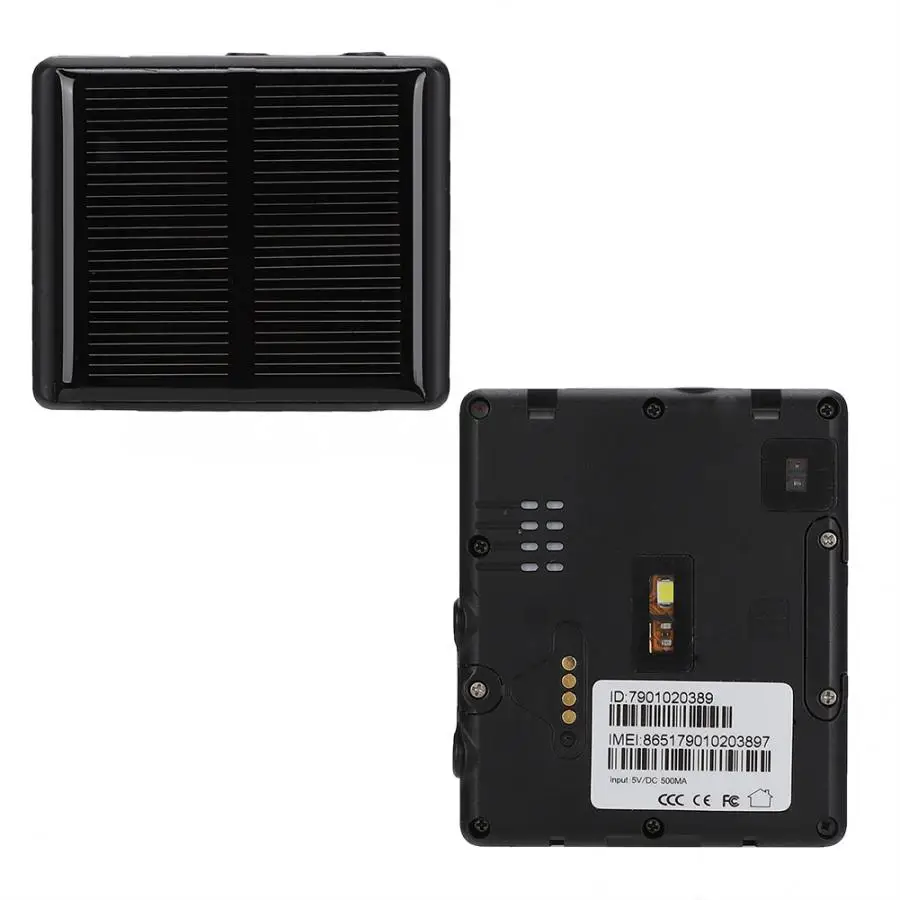 RF-V26+ беспроводная Солнечная зарядка двойное водонепроницаемое gps-устройство позиционирующее устройство