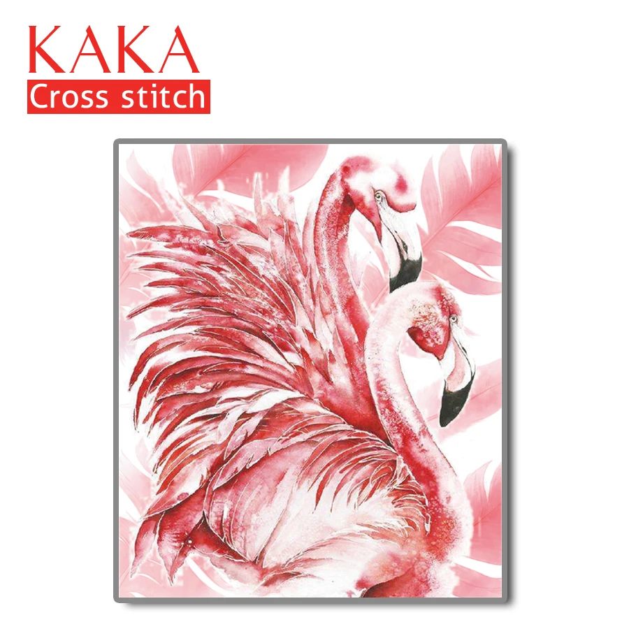 

Cross stitch kits,Embroidery needlework sets with printed pattern,11CT canvas for Home Decor Painting,Animals Full NCKA009
