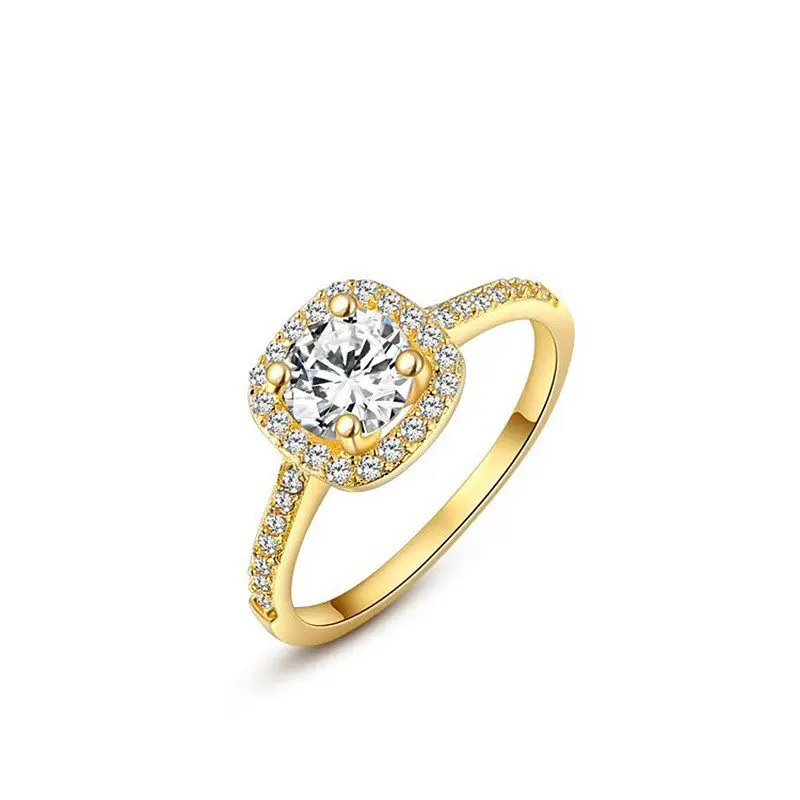 

Exquisite Rings rosegold/plated with zircon,fashion Environmental Micro-Inserted Jewelry,AKR002