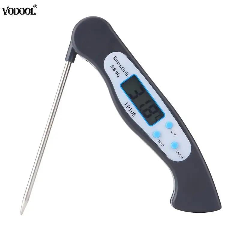 

Folding Digital Oven Lab Thermometer Kitchen Cooking BBQ Food Water Oil Probe Electronic Thermometer Instruments Laboratory Kits