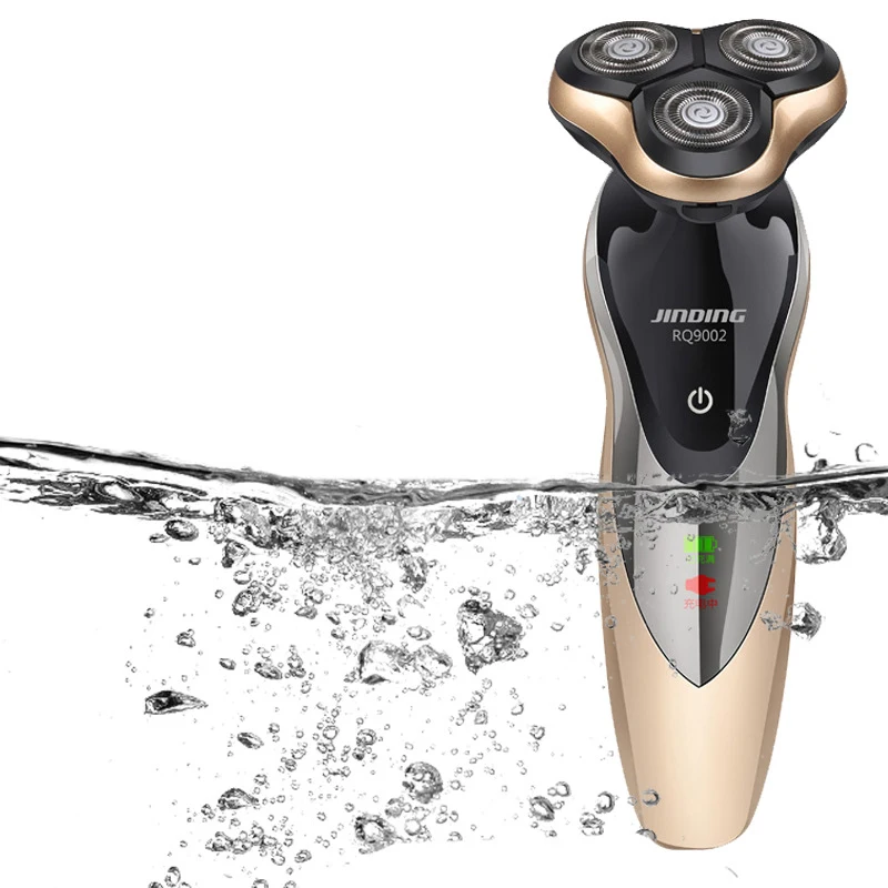 Cheap Offer for  New USB charging portable men's razor Three-head razor waterproof Shaving Nose Hair Trimmer Face Ca
