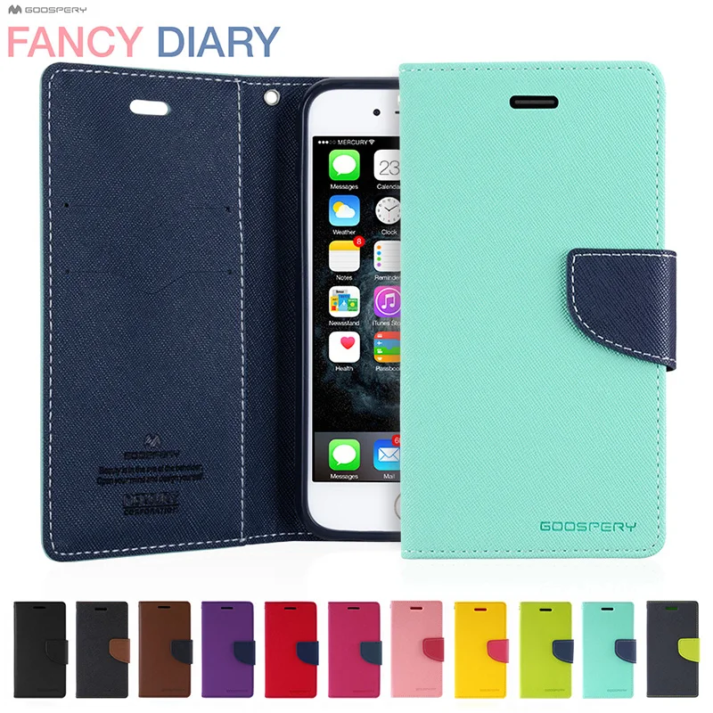 Buy Original MERCURY GOOSPERY Fancy Diary Colorful PU