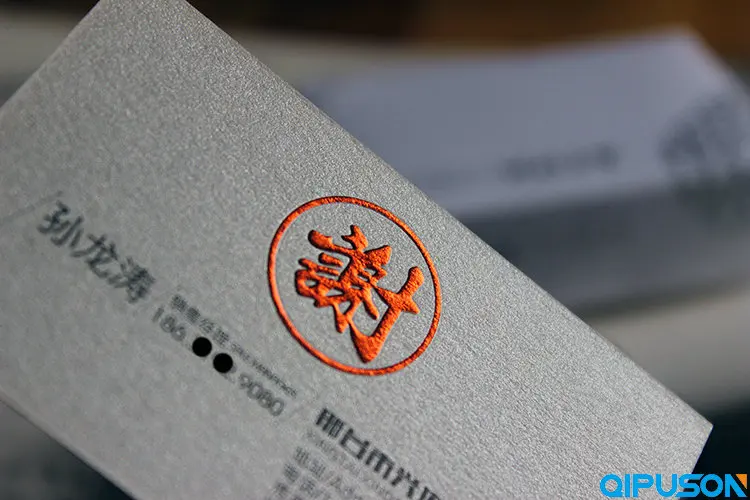 

High-grade special paper business card customization/hot stamping MP002