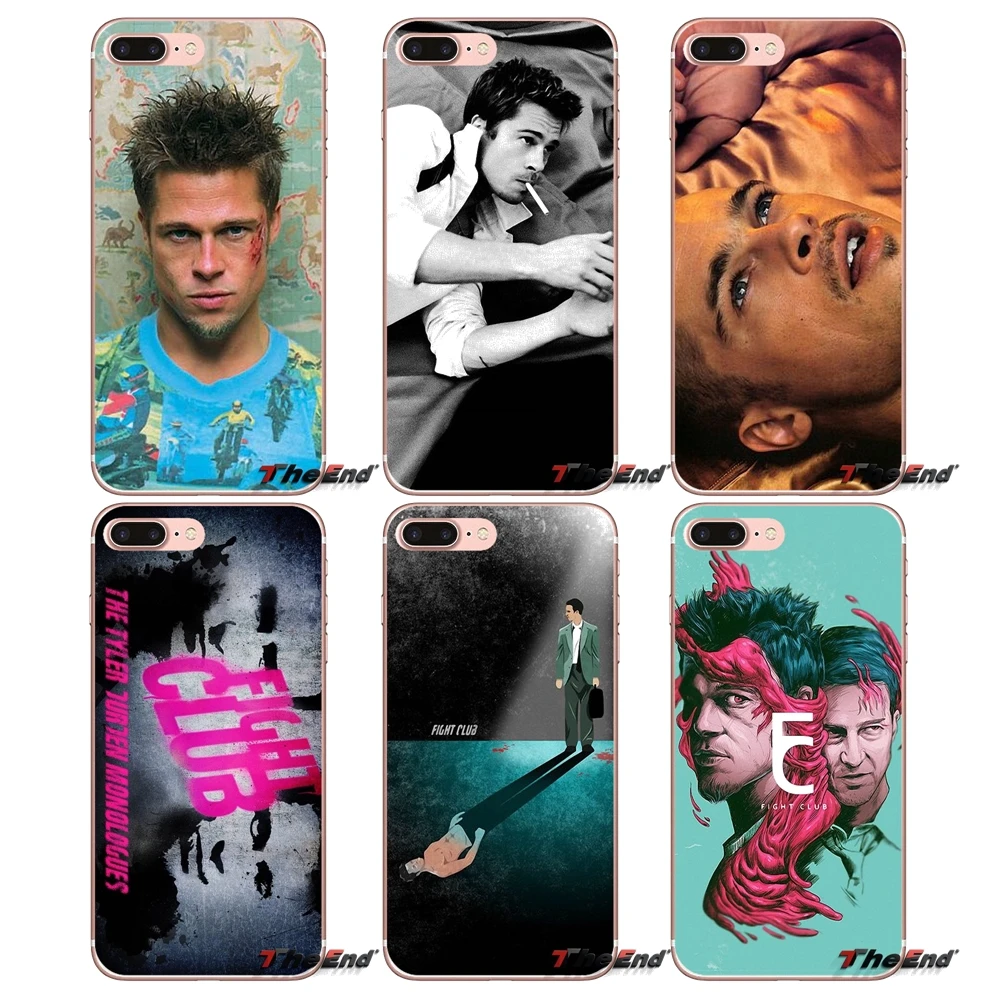 

Fight Club William Bradley Brad Pitt Case For iPhone X 4 4S 5 5S 5C SE 6 6S 7 8 Plus Samsung Galaxy J1 J3 J5 J7 A3 A5 2016 2017