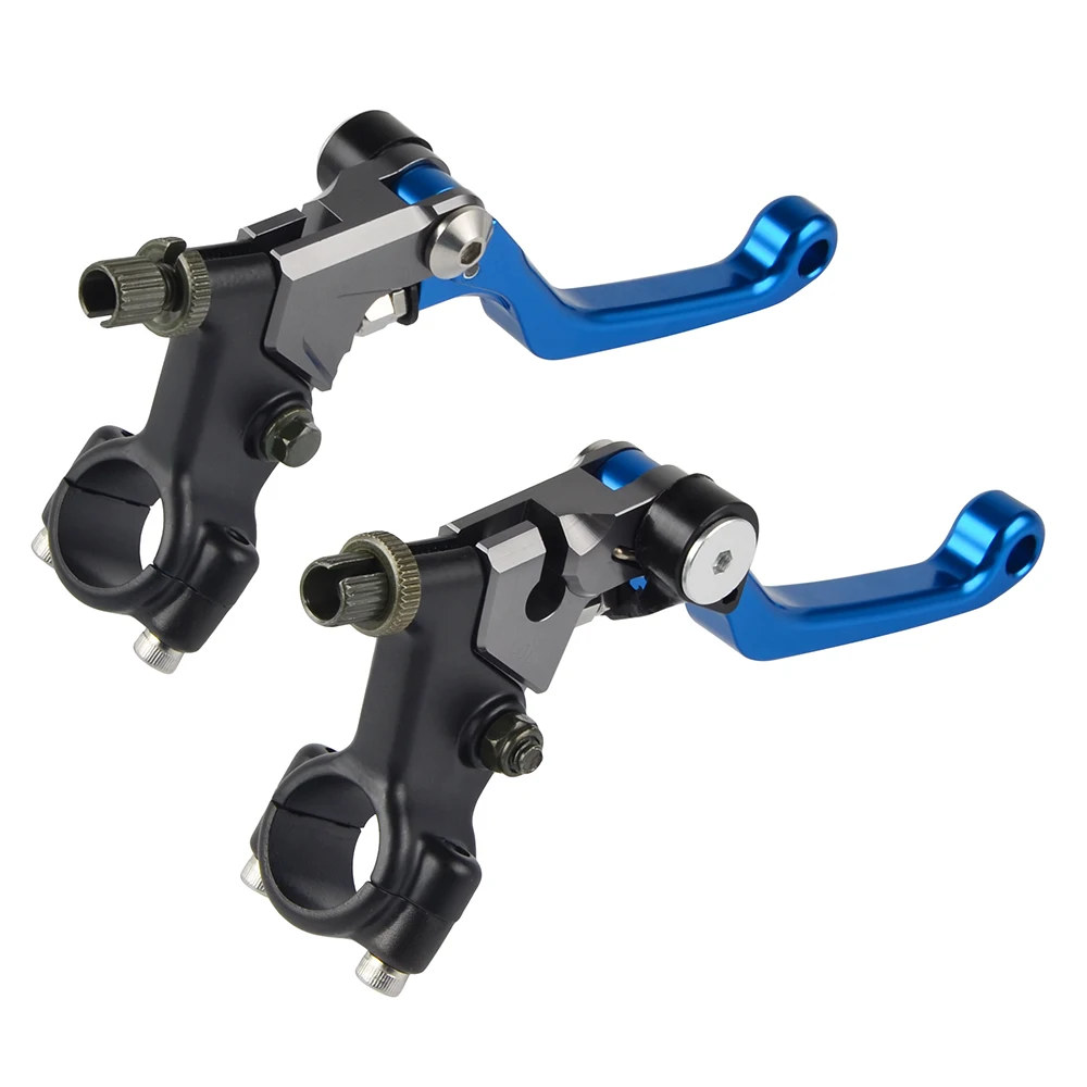 Short Brake Clutch Levers For Suzuki DR100 125 200 250 370 400 500 DS100 125 250 50 PE175 250 400 TS90/100 Honcho Etc Dirt Bikes