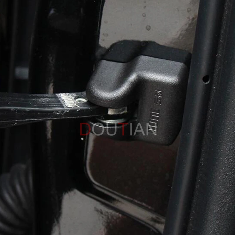 Stainless Car Door Stop Rust protector cover 4pcs For Toyota RAV4 2013-2016