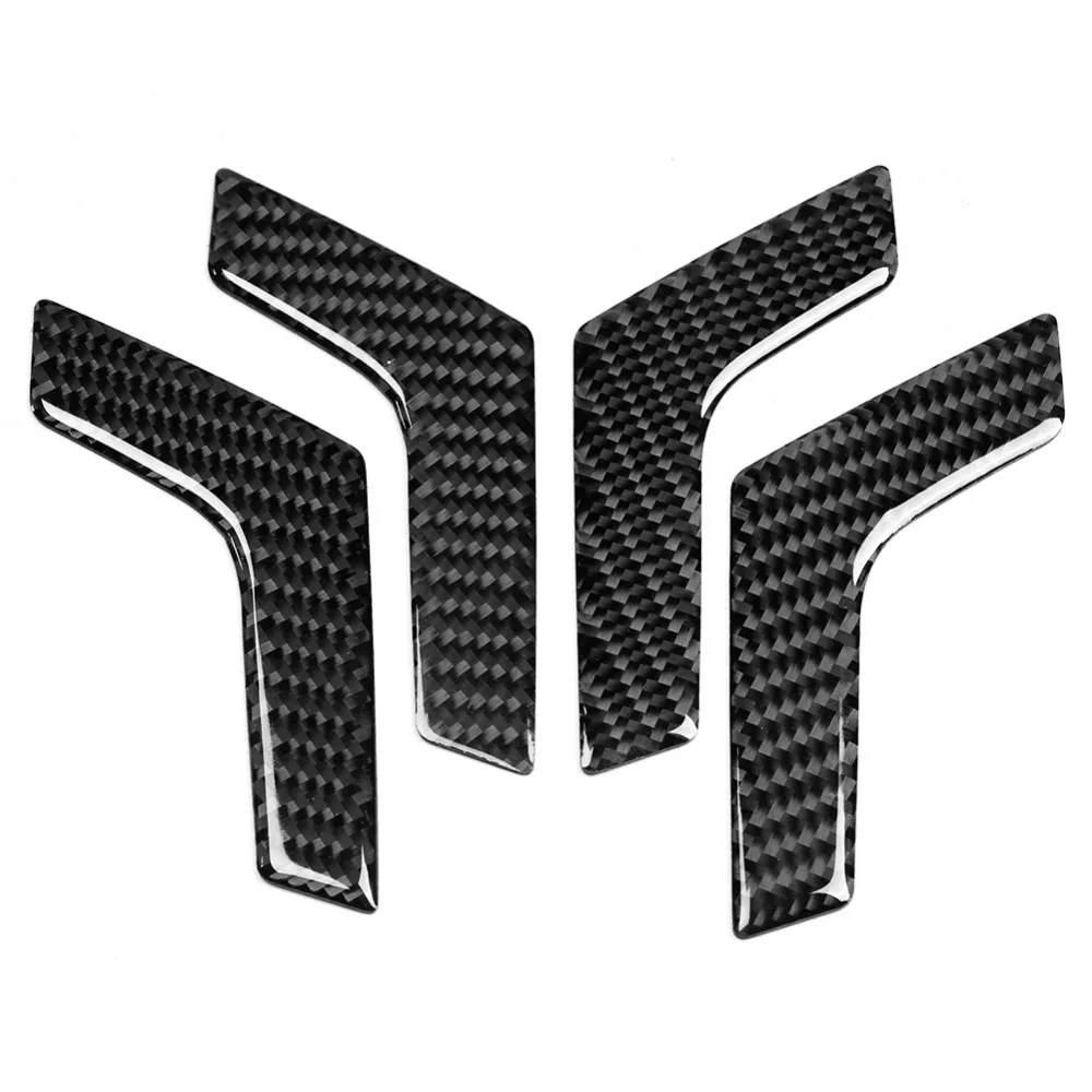 

4pcs Carbon Fiber Inner Interior Door Handle Trim Cover for Mercedes W204 2005-2012 UV-Protected and Weather Proof scratches