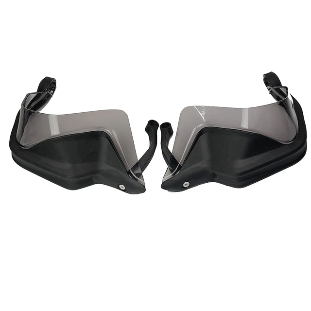 MZS Protège-mains De Moto, Protège-mains Contre Le Vent Et Le Froid, Déflecteurs Universels De 8 Mm Et 10 Mm, Noir Pour Moto, Moto, Enduro, Aventure, Vélo, Scooter, Cruiser, Tourisme