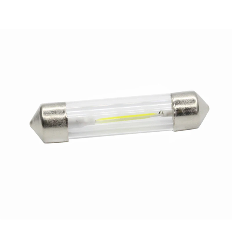 2 шт./пара SUNKIA 31 мм 36 39 42 C5W прочный DC12V COB лампа накаливания светодиодный купол с