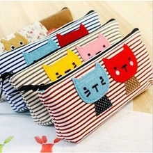 women bag Ausuky Brand Cat Pattern Cosmetic Bag Women Makeup Bag Hot Now New Trousse De