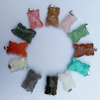 

fashion Owl Natural stone pendants for jewelry making men jewelry necklace Accessories 12pcs/lot free shipping Wholesale