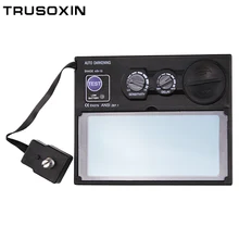 Solar automático oscurecimiento Filtro de soldadura/polaco máscara/casco de soldadura/soldadura lente/máscara de ojos para máquina de soldadura/PlasmaCuting herramienta