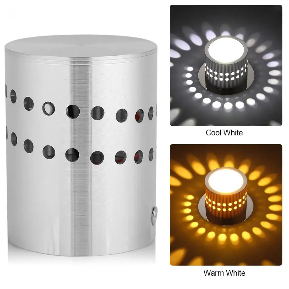 

5W LED Wall Ceiling Lamp Wall Light Bulb KTV Hallway Porch Room Lighting Decor 85-265V applique murale luminaire wandlamp