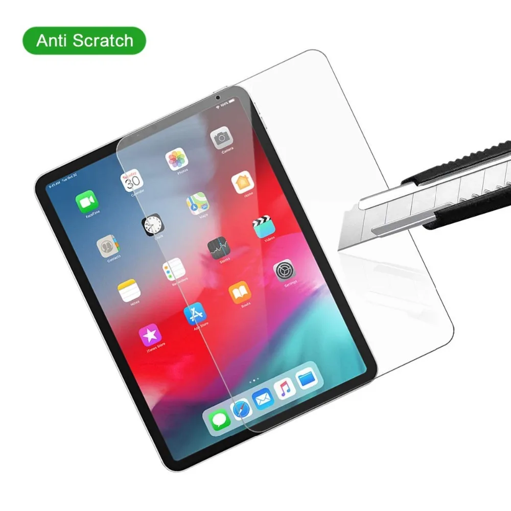 

2.5D Ultra-thin Anti-shatter Premium Tempered Glass Screen Protector Film For iPad 2/3/4/Air/Air2/Air 2019/For iPad Pro 11 10.5