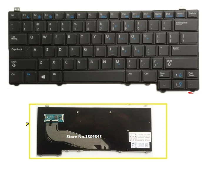 Genuine Keyboard for Dell Latitude E5440 Laptop Y4H14