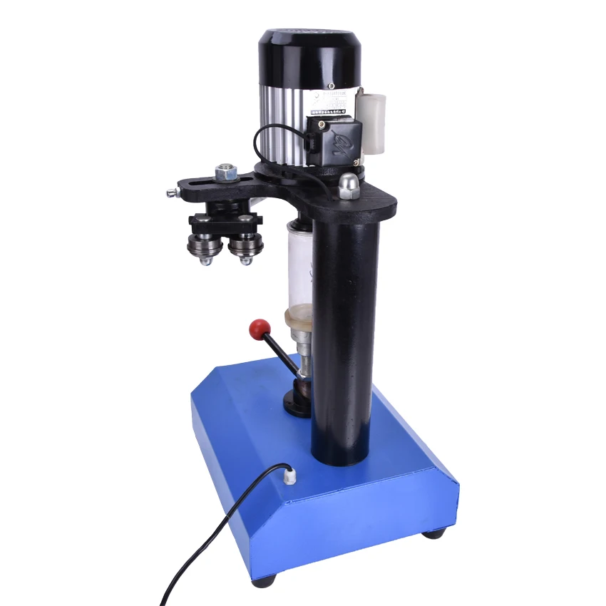 Электрический ПЭТ может герметизирующая машина в жестяных баках пластиковый консервированный контейнер для пищи укупорка колпачками машина, хорошее качество