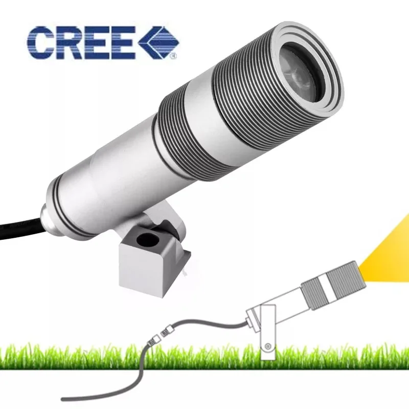 

Ip67 Waterproof Dc12v24v Low Voltage Led Landscape Lighting Cree 5w Garden Spot Light Lawn Lamp Illuminated Tree Flood Spotlight